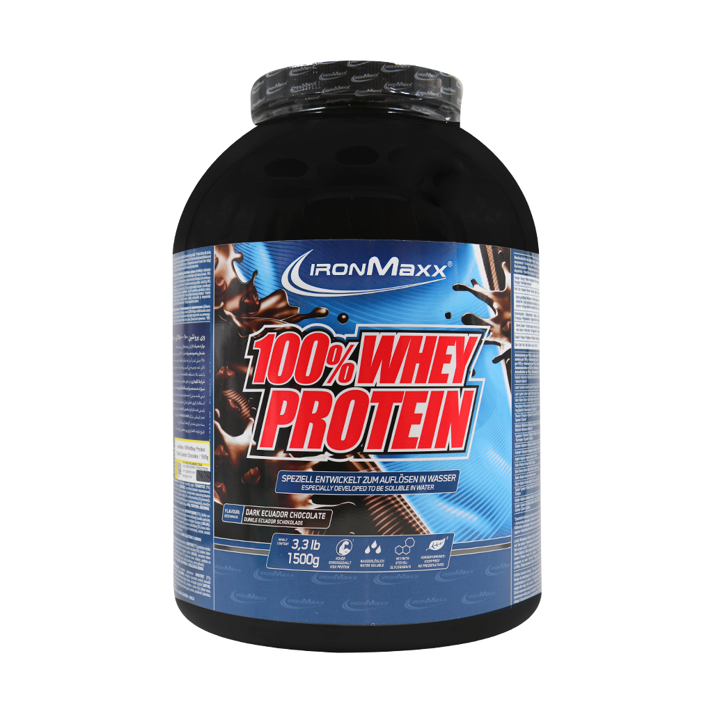 Iron Max 100 Whey Protein 1500 قیمت وی پروتئین 100 درصد آیرون مکس