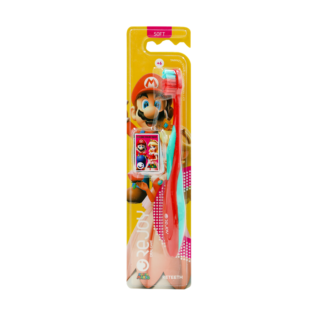 Rejoy Toothbrush For Children Over 6 Years Old red قیمت مسواک کودک ریجوی مدل Reteeth بالای 6 سال