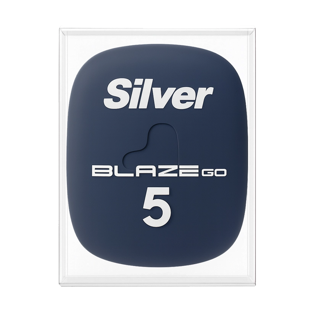 Silver Blaze Go 5 Edges Blazer قیمت خودتراش زنانه 5 لبه بلیز گو سیلور با 3 تیغ یدک