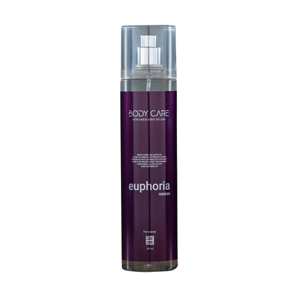 Body Care Euphoria Perfumed Body Splash 250 ml قیمت بادی اسپلش زنانه ایفوریا بادی کر