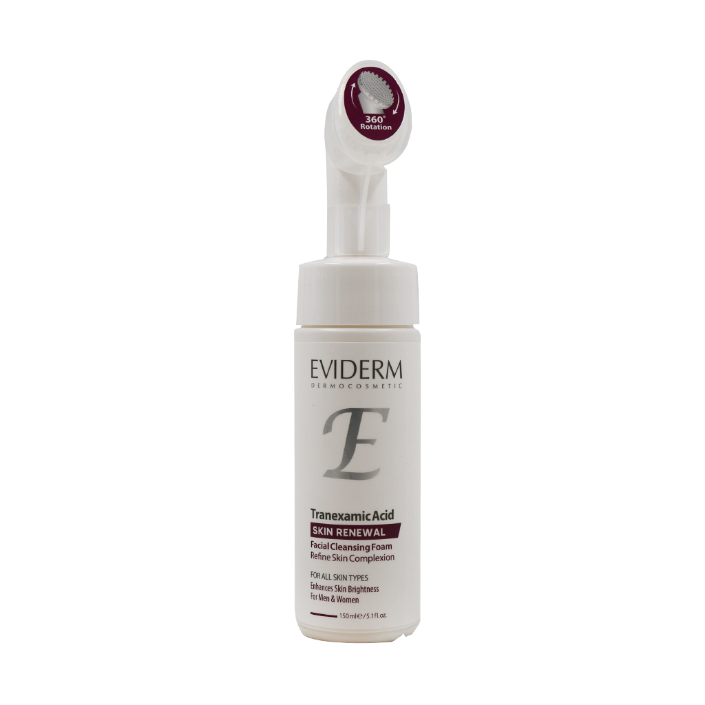 Eviderm Tranexamic Acid Facial Cleansing Foam 150 ml قیمت فوم شستشوی صورت ضد لک اویدرم