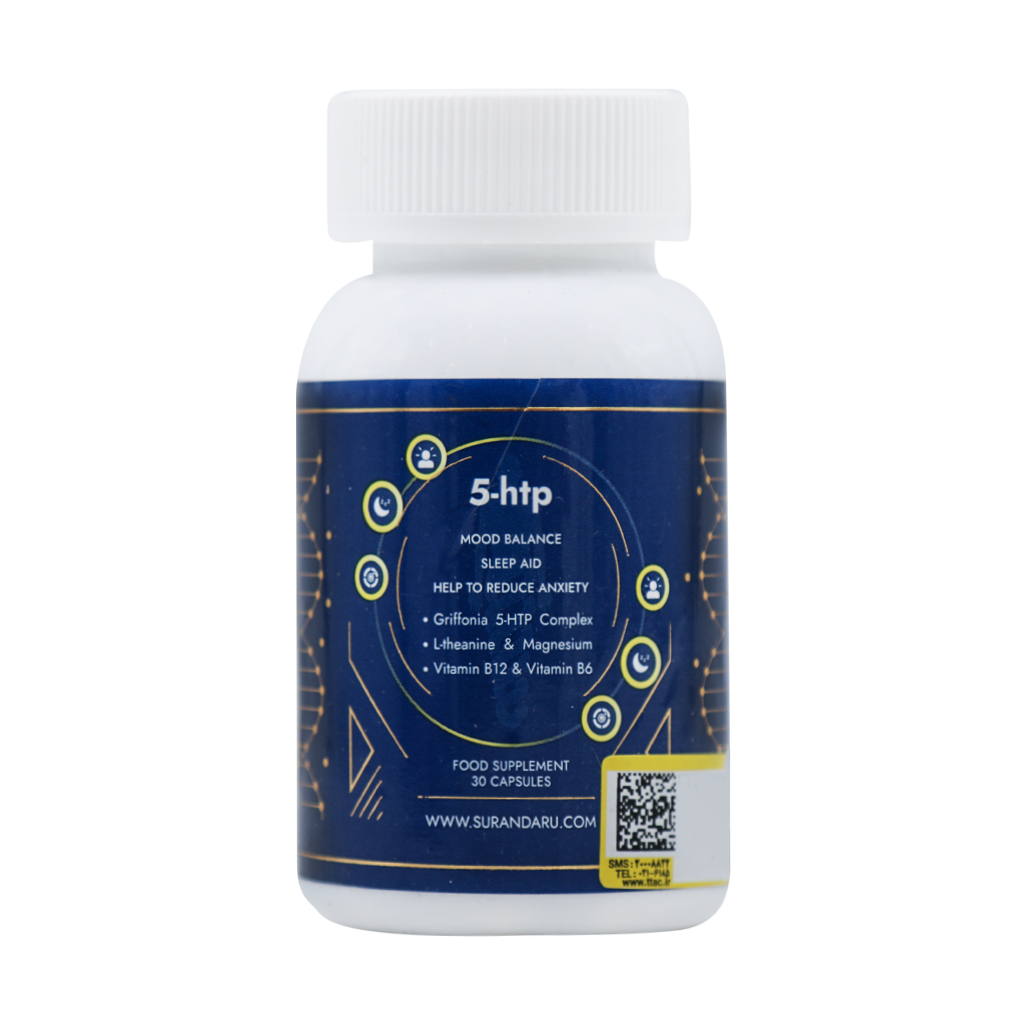 Suran Green Farm 5 HTP 30 Capsules قیمت کپسول 5 اچ تی پی مزرعه سبز سوران