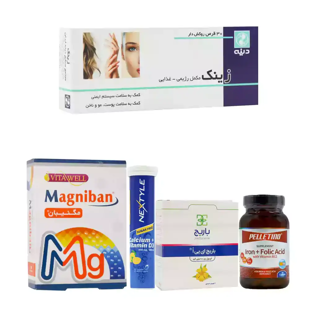 Essential Supplement Pack for Women Health پک مکملهای ضروری برای سلامت بانوان