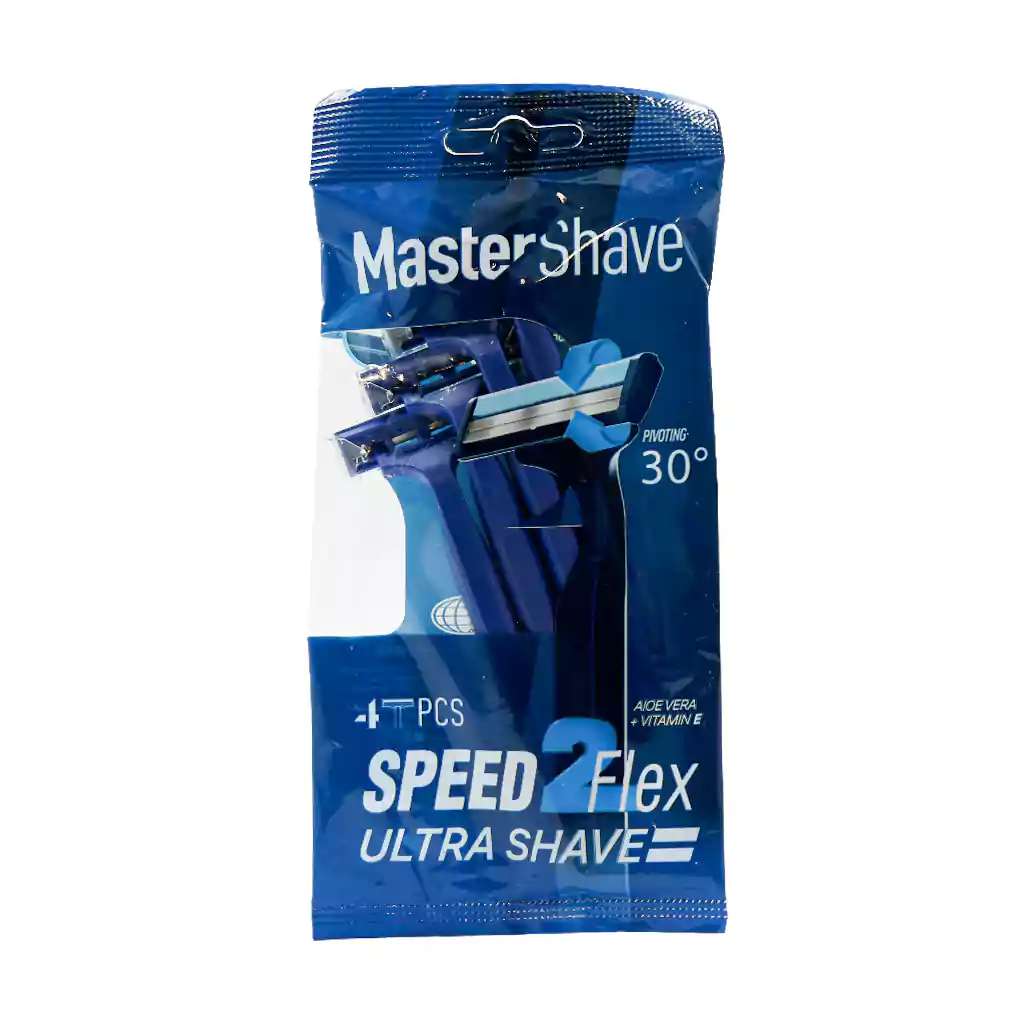 Master Shave Speed 2 Flex 4 Pcs قیمت خودتراش مستر شیو مدل Speed 2 Flex
