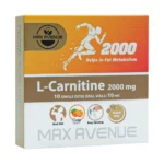 قیمت محلول خوراکی ال کارنیتین 2000 مکس اونیو