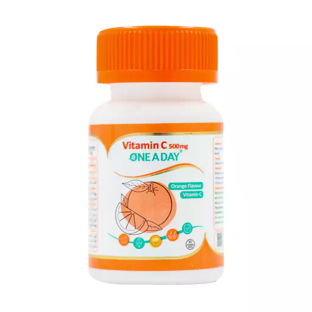 One A Day Vitamin C 500 mg 30 Tablets قیمت قرص جویدنی ویتامین C 500 میلی گرم وان ا دی