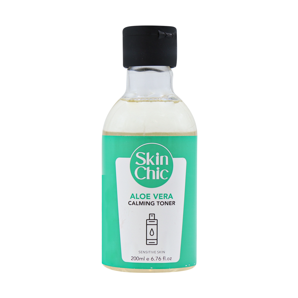 Skin Chic Aloe Vera Calming Toner 200 ml قیمت تونر التیام بخش آلوئه ورا اسکین شیک