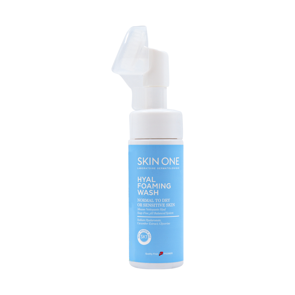Skin One Hyal Foaming Wash 150 Ml قیمت فوم شستشو پوست نرمال تا خشک اسکین وان
