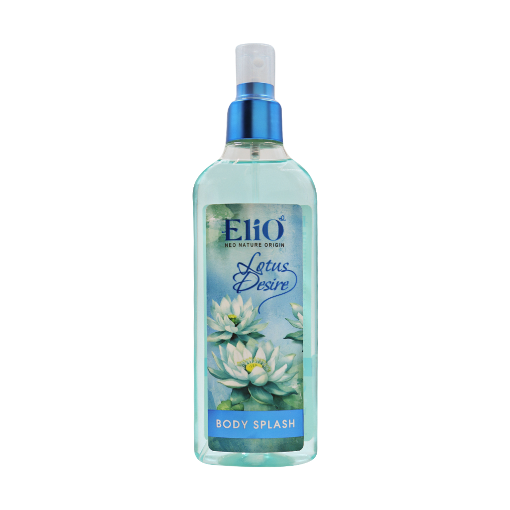 Elio Lotus Desire Body Splash 200 ml قیمت بادی اسپلش زنانه لوتوس دیزایر الیو