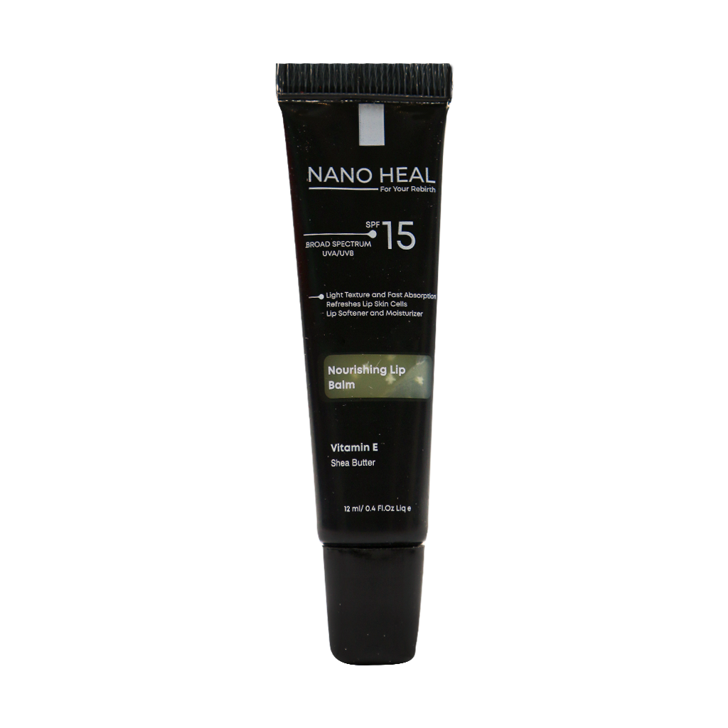 بالم لب مغذی SPF15 نانوهیل 12 میلی لیتر