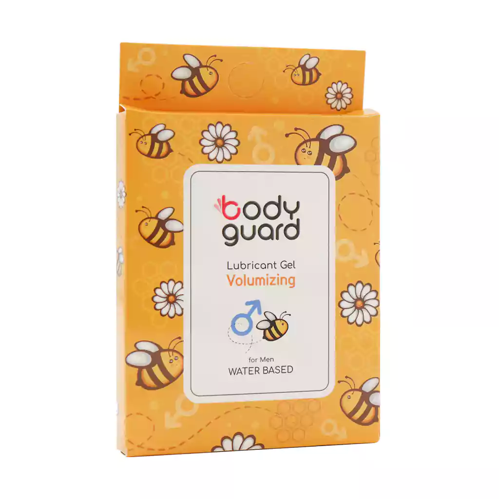 Body Guard Voluminzing Lubricant Gel 3 Pcs قیمت ساشه ژل لوبریکانت حجم دهنده بادیگارد