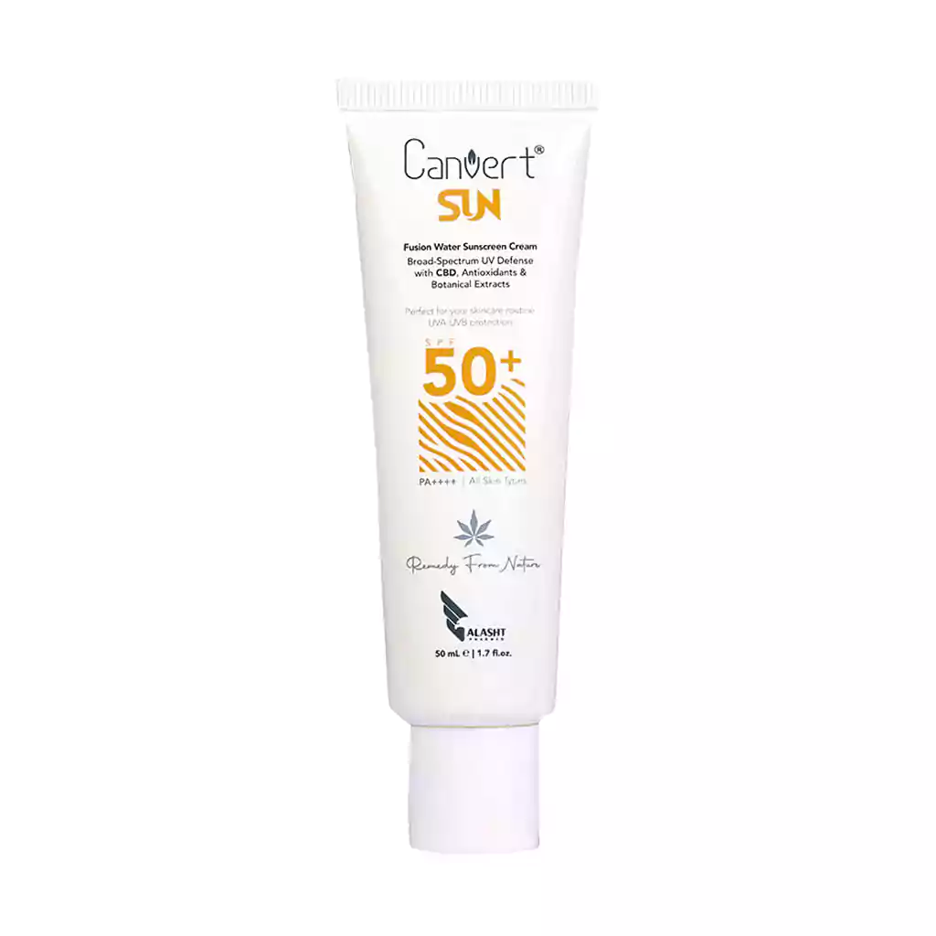 کرم ضد آفتاب فیوژن واتر SPF50 سان کنورت مناسب انواع پوست 50 میلی لیتر
