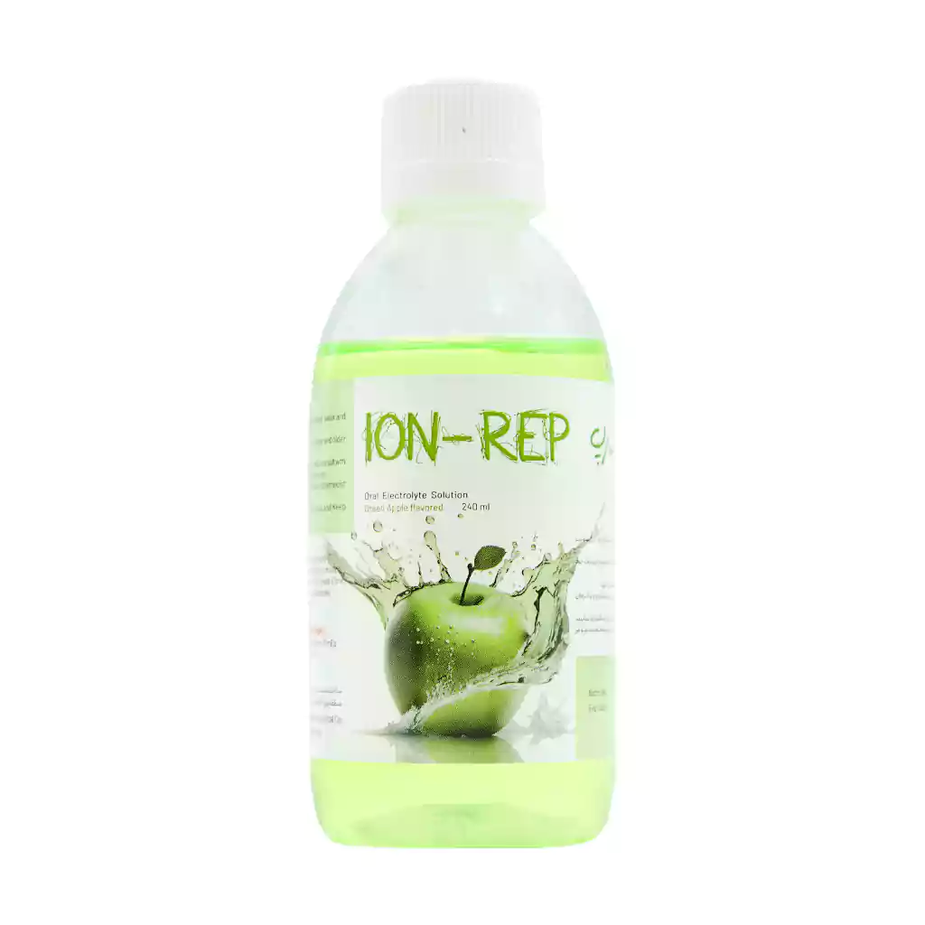 Rougine Iron Rep Solution 240 ml قیمت محلول الکترولیت خوراکی یون رپ روژین