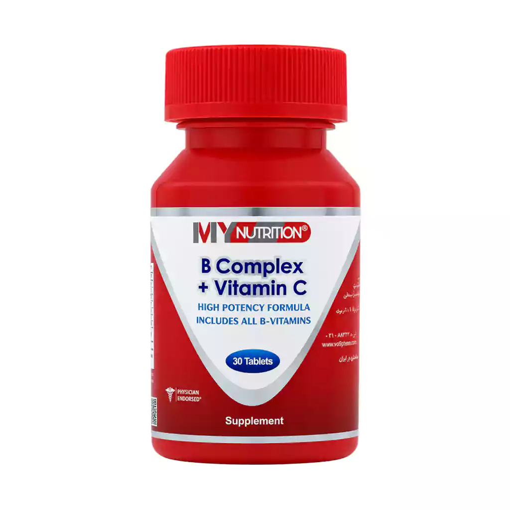 My Nutrition B Complex And Vitamin C 30 Tabs قیمت قرص ب کمپلکس و ویتامین سی مای نوتریشن