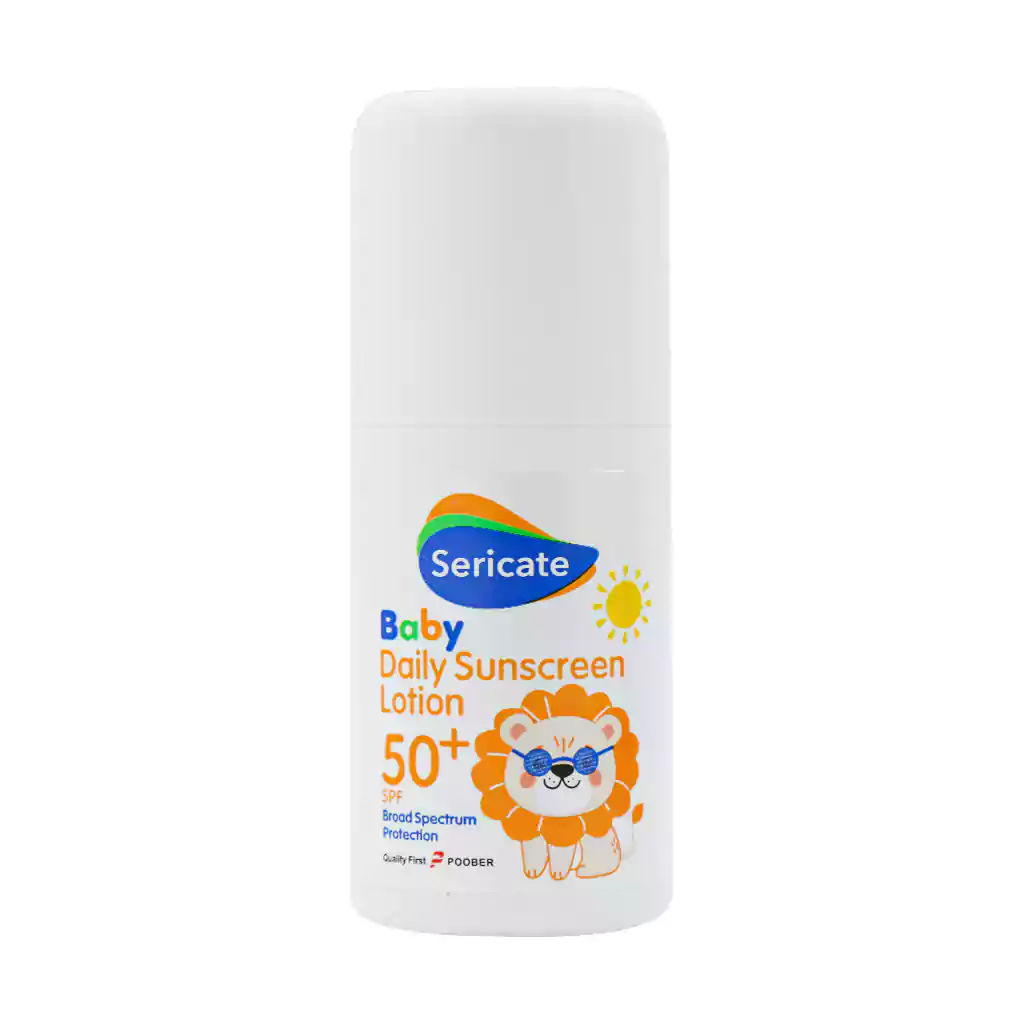 لوسیون ضد آفتاب روزانه کودک SPF50 سری کیت بیبی 50 میلی لیتر
