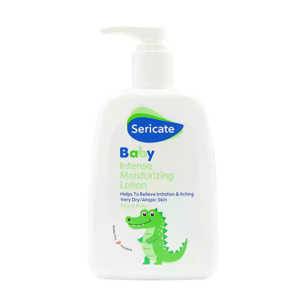 Sericate Baby intense Moisturizing Lotion 250 ml قیمت لوسیون آبرسان و مرطوب کننده کودک سری کیت