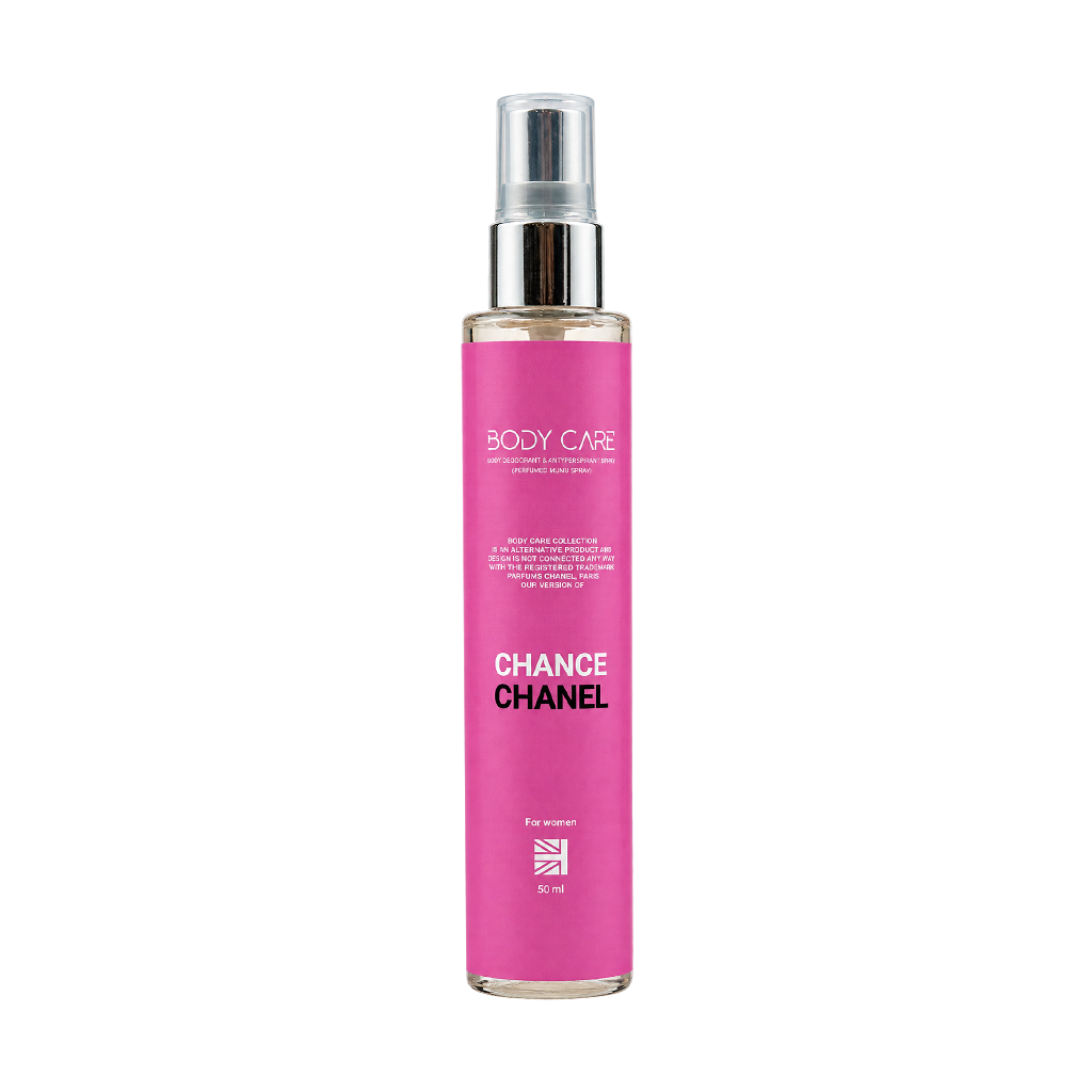 Body Care Chance Chanel Perfumed Mom Spray 50 ml مام اسپری عطری زنانه بادی کر مدل Chance Chanel حجم 50 میلی لیتر Body Care Chance Chanel Perfumed Mom Spray 50 ml مام اسپری عطری زنانه بادی کر مدل Chance Chanel حجم 50 میلی لیتر
