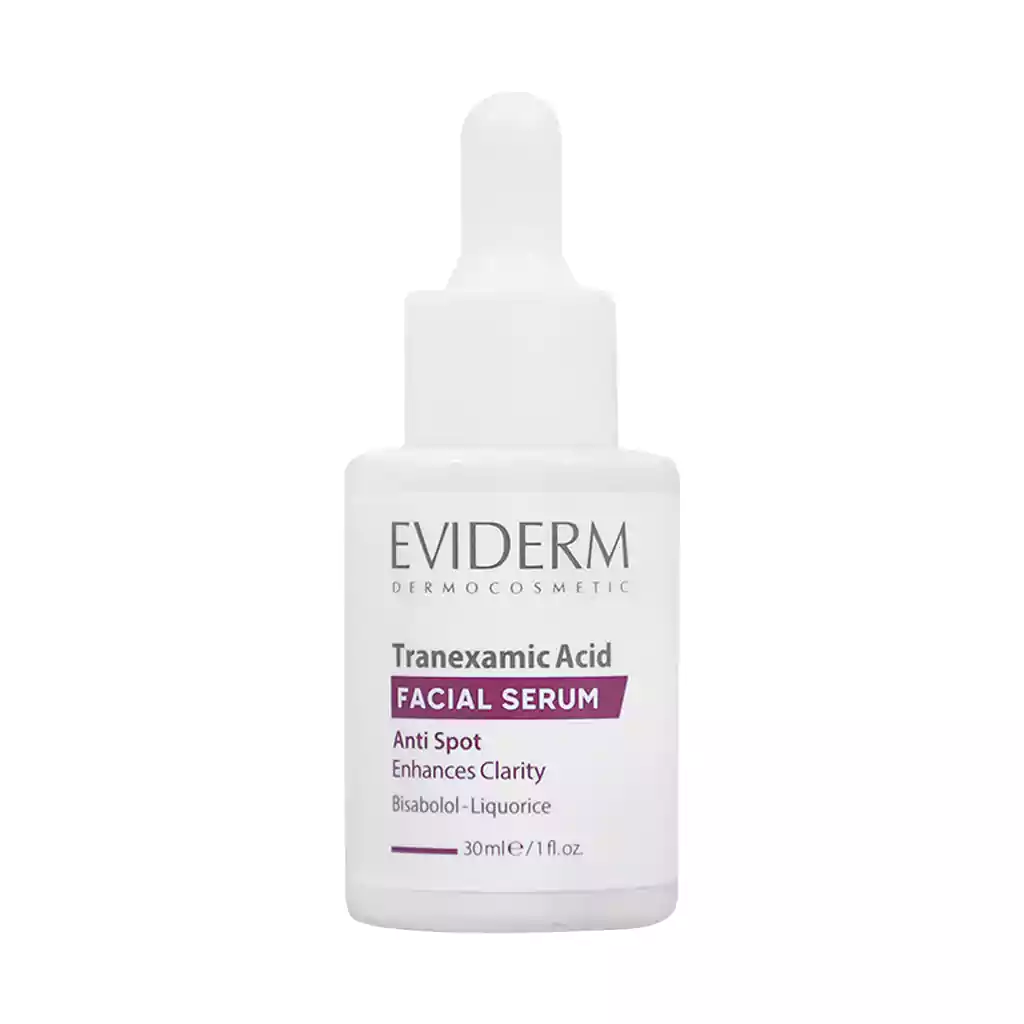 Eviderm Tranexamic Acid Serum 30 ml سرم ضد لک ترانگزامیک اسید اویدرم 30 میلی لیتر Eviderm Tranexamic Acid Serum 30 ml سرم ضد لک ترانگزامیک اسید اویدرم 30 میلی لیتر