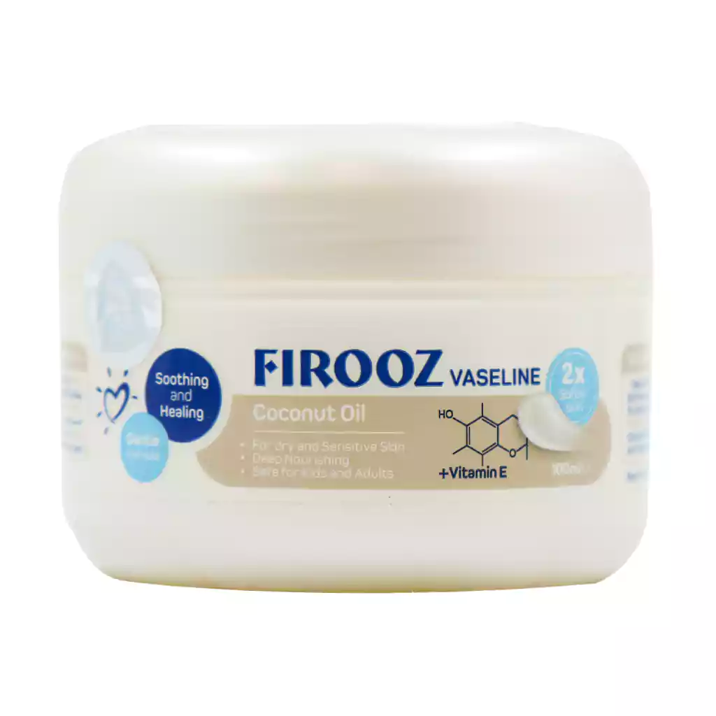 Firooz Vaseline Coconut کرم وازلین فیروز نارگیل Firooz Vaseline Coconut کرم وازلین فیروز نارگیل