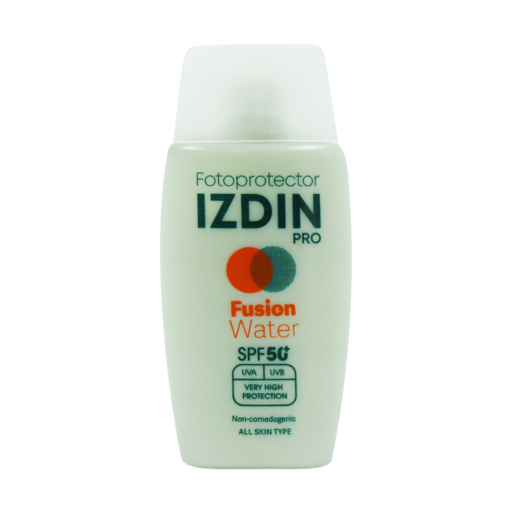 Izdin Pro Fusion Water SPF50 Sunscreen Cream 50 ml کرم ضد آفتاب فیوژن واتر SPF50 ایزیدین پرو 50 میلی لیتر Izdin Pro Fusion Water SPF50 Sunscreen Cream 50 ml کرم ضد آفتاب فیوژن واتر SPF50 ایزیدین پرو 50 میلی لیتر
