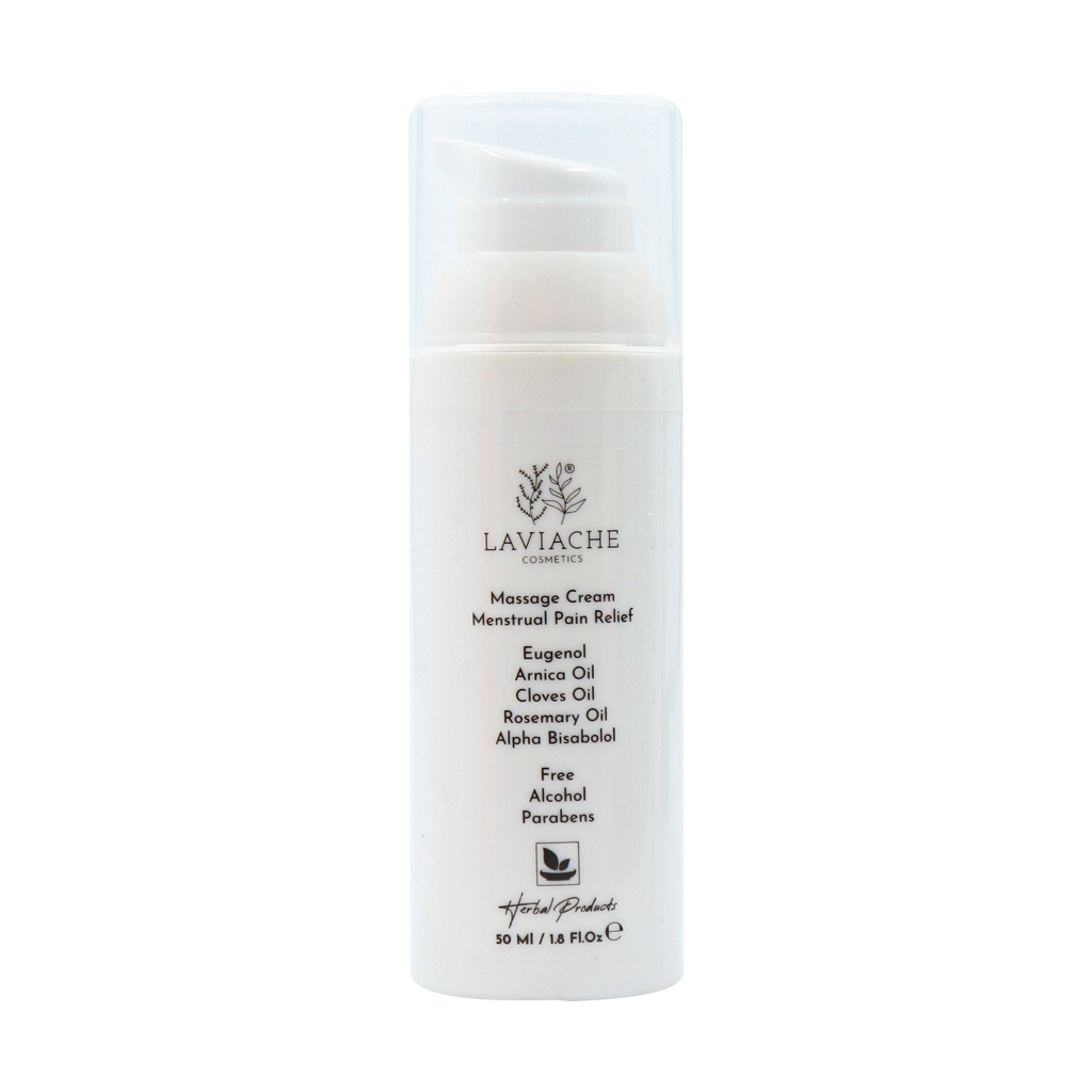 Laviache Massage Persiod Cream 50 ml کرم ماساژ تسکین درد قاعدگی لاویاچه 50 میلی لیتر Laviache Massage Persiod Cream 50 ml کرم ماساژ تسکین درد قاعدگی لاویاچه 50 میلی لیتر
