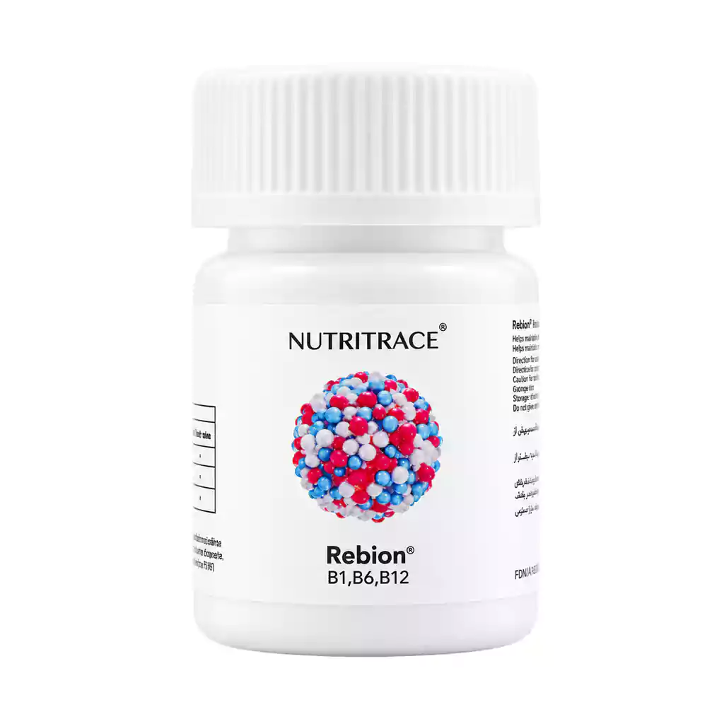 Nutritrace Rebion 30 Tablets قوطی قرص ربیون نوتری تریس 30 عدد Nutritrace Rebion 30 Tablets قوطی قرص ربیون نوتری تریس 30 عدد