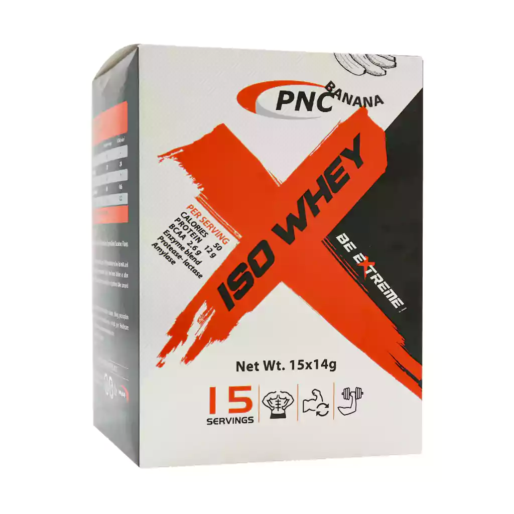 PNC Iso Whey 15 Sachets ساشه ایزو وی پی ان سی کارن 15 عدد PNC Iso Whey 15 Sachets ساشه ایزو وی پی ان سی کارن 15 عدد