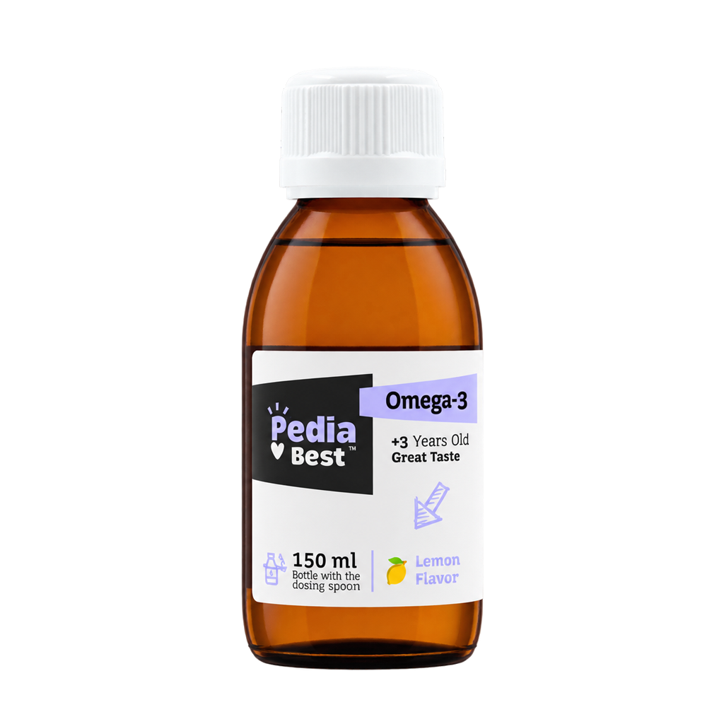 Pedia Best Omega3 Syrup 150 ml شربت امگا 3 پدیابست 150 میلی لیتر Pedia Best Omega3 Syrup 150 ml شربت امگا 3 پدیابست 150 میلی لیتر