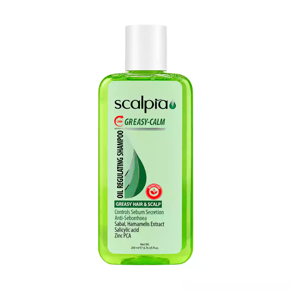 Scalpia Oil Regulating Shampoo 200 g شامپو روزانه کنترل کننده چربی سر اسکالپیا 200 گرم Scalpia Oil Regulating Shampoo 200 g شامپو روزانه کنترل کننده چربی سر اسکالپیا 200 گرم