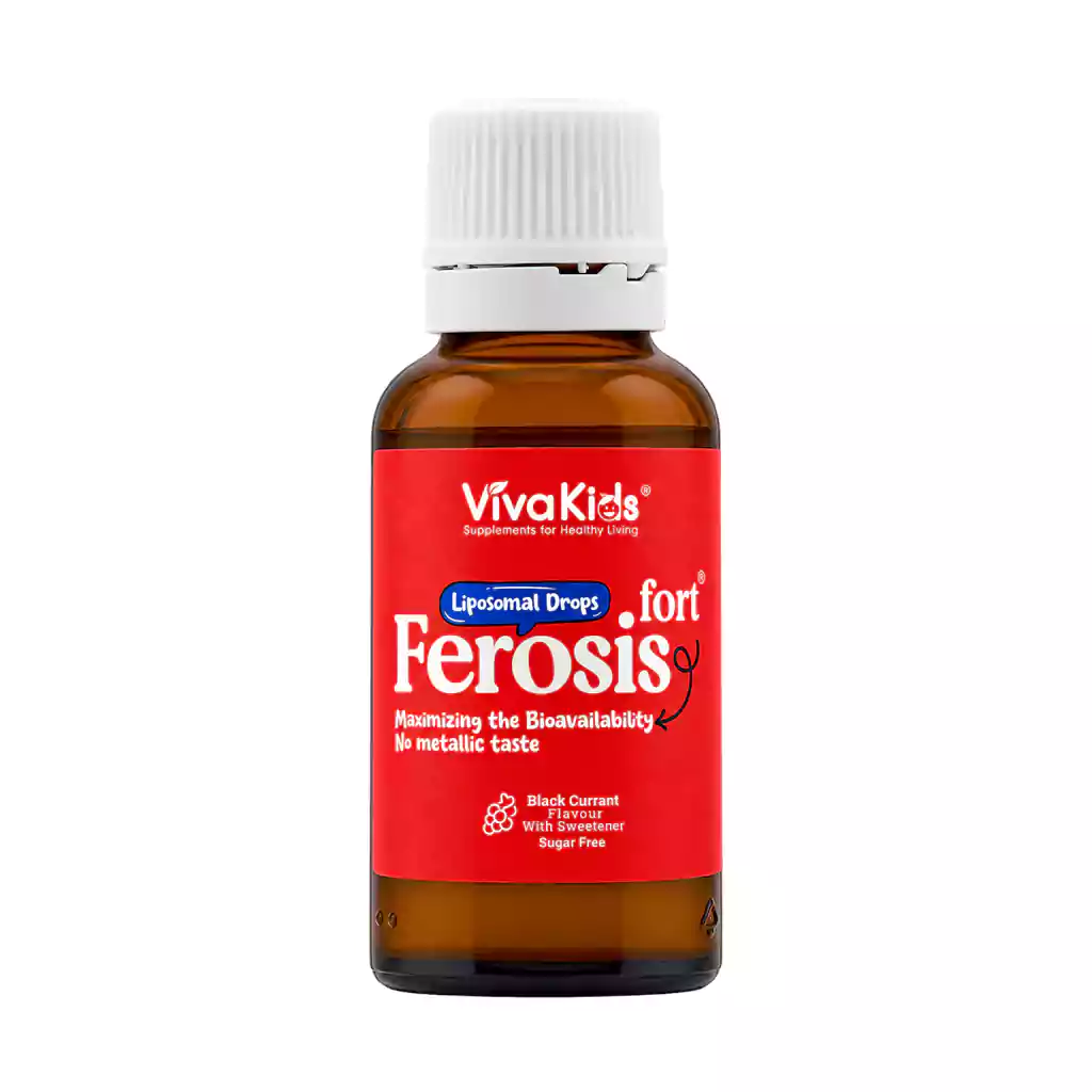 Vivakids Ferosis Fort Drops 30 ml قطره فروسیس فورت ویواکیدز 30 میلی لیتر Vivakids Ferosis Fort Drops 30 ml قطره فروسیس فورت ویواکیدز 30 میلی لیتر